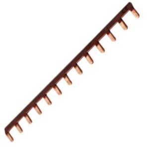 HAGER Peigne d'alimentation électrique Phase horizontal 13 modules - KB163P